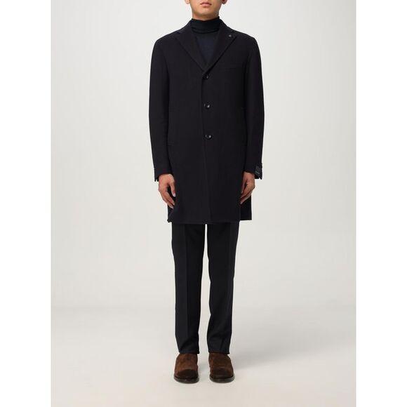 Tagliatore Coat Men Blue